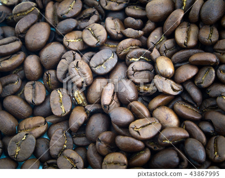 Coffee bean background. Coffee bean background. 43867995