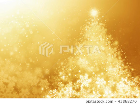 Christmas tree and snowflake Christmas tree and snowflake 43868270