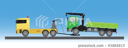 Tow truck for emergency car move Tow truck for emergency car move 43868815