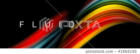 Fluid color motion concept 43869288