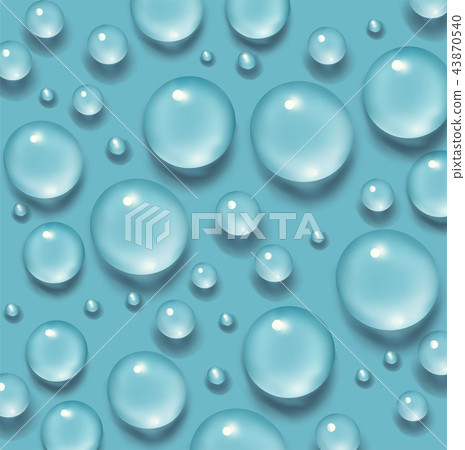 Drops of water vector illustration Drops of water vector illustration 43870540
