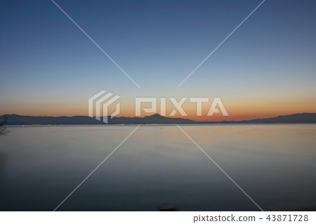 Morning of Lake Biwa Morning of Lake Biwa 43871728