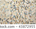 Mosaic tiles interior wall 43872955