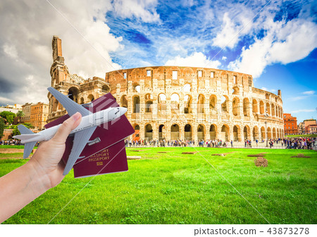 Plane travel concept Plane travel concept 43873278
