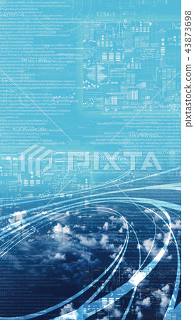 Cyber graphic series 43873698