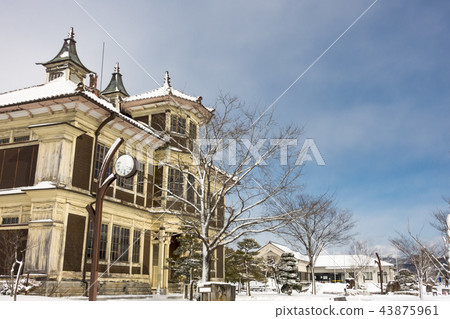 Former Kameoka house with snow in Hobara Sogo Park designated as a National Important Cultural Property for the first time in a building in Date city Former Kameoka house with snow in Hobara Sogo Park designated as a National Important Cultural Property for the first time in a building in Date city 43875961