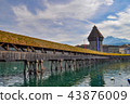 Switzerland Lucerne-Capelle Bridge 43876009