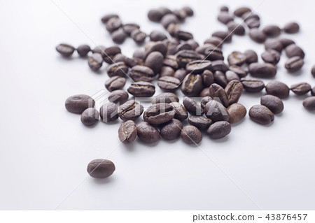 咖啡豆,烤 咖啡豆,烤 43876457