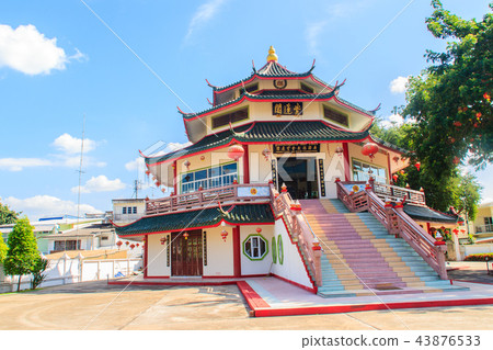 Beautiful Chinese Pavillion Style. 43876533
