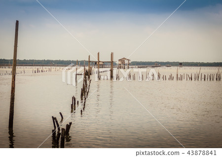 Hut in the sea that used for the owner to stay 43878841