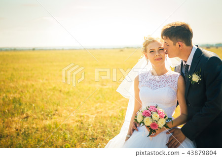 black and white photo portrait of the bride groom black and white photo portrait of the bride groom 43879804