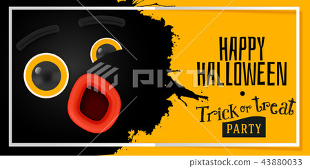 Happy Halloween banner 43880033