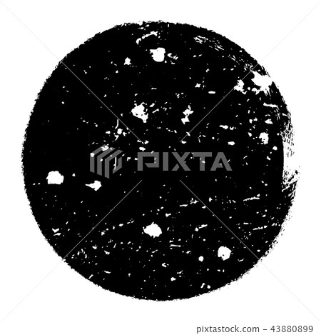 Grunge Circle Stamp Grunge Circle Stamp 43880899