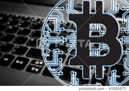 Bitcoin blockchain - bitcoin wallet concept for wo 43880973