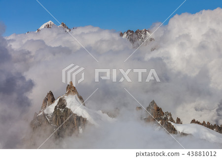 Mont Blanc massif, France 43881012