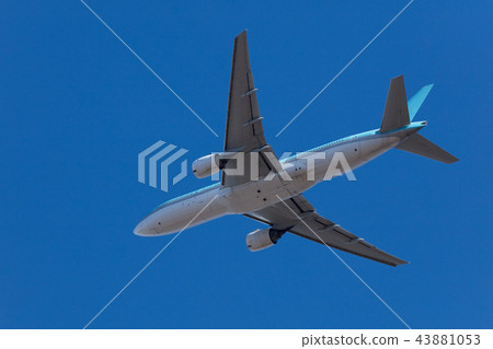 Takeoff of the plane 43881053