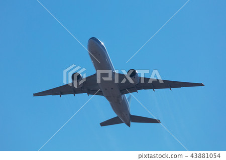 Takeoff of the plane 43881054