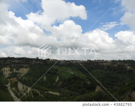 Civita di Bagnoregio周圍的景色 Civita di Bagnoregio周圍的景色 43882793