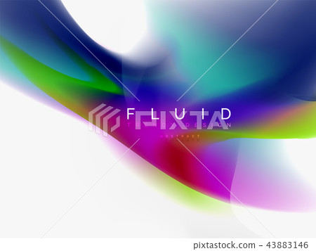 Background abstract - liquid colors wave flow Background abstract - liquid colors wave flow 43883146