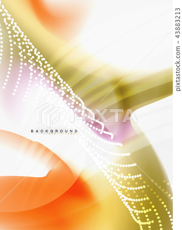 Background abstract - liquid colors wave flow 43883213