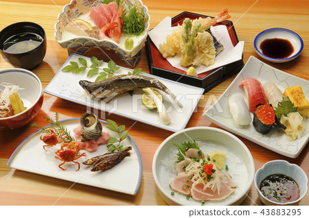  Japanese food set 43883295
