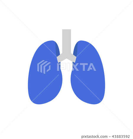 lung vector 43883592