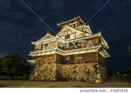 Fukuchiyama城堡亮起來 43885430