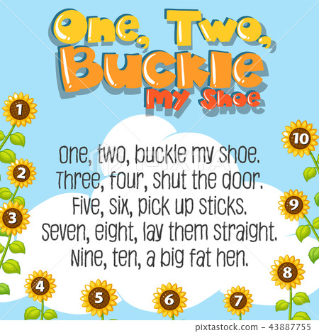 One two buckle my shoe song 43887755