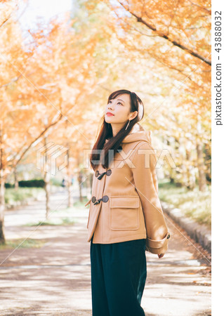 秋葉和婦女 秋葉和婦女 43888032