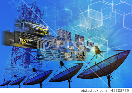 satellite dish antennas 43888779