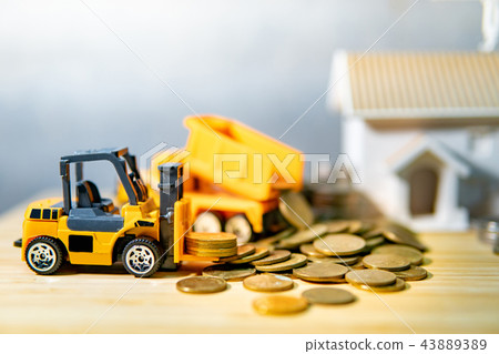 Construction industry business investment concept 43889389