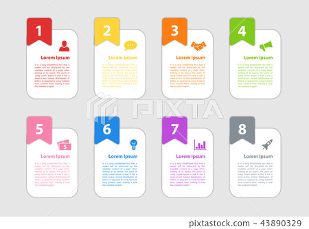 Infographic design business concept Infographic design business concept 43890329