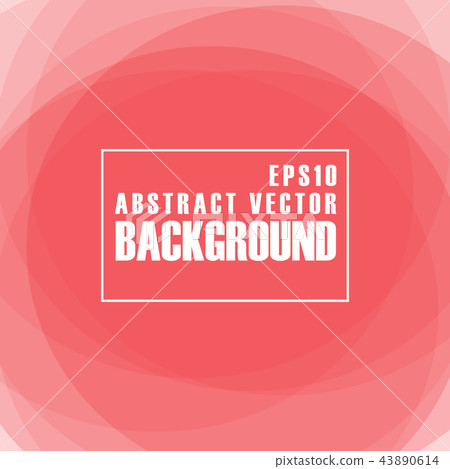 Abstract geometric red circle vector background Abstract geometric red circle vector background 43890614