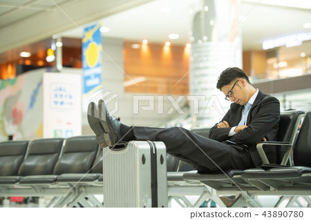 Businessman business trip business image 43890780