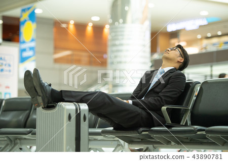 Businessman business trip business image Businessman business trip business image 43890781