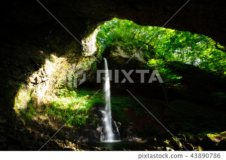 Shishi Falls Akita Prefecture Fujisato Town Shishi Falls Akita Prefecture Fujisato Town 43890786