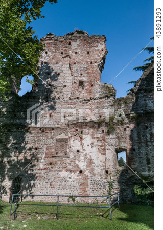 Visconti castle in Trezzo sull'Adda ITALY 43891293