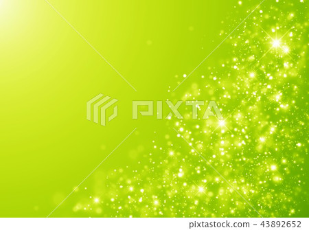 Yellowish green glitter 43892652