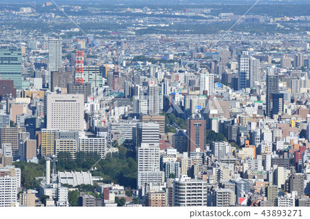 三角山展望札幌市 43893271