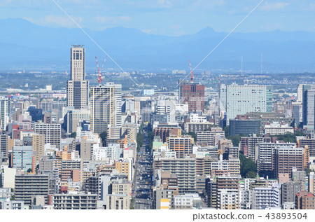 三角山展望札幌市 43893504