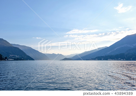 Lake Como at sunset 43894389