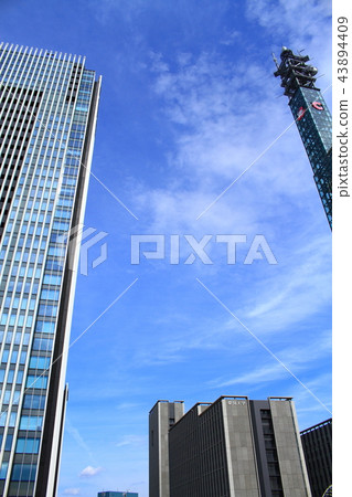 Nagoya city cityscape (global gate) Nagoya city cityscape (global gate) 43894409
