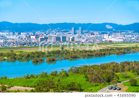 鴨川和高City市的街道 鴨川和高City市的街道 43895090