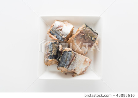 Boiled mackerel Boiled mackerel 43895616