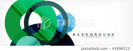 Modern geometrical abstract background 43896523