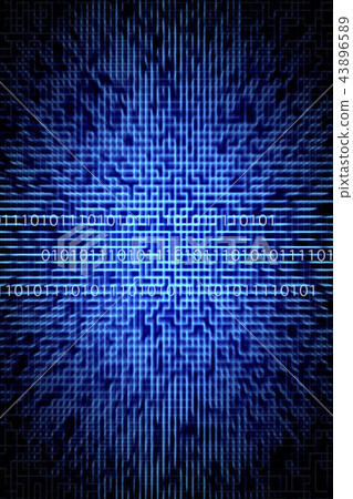 Binary system and circuit image CG Binary system and circuit image CG 43896589