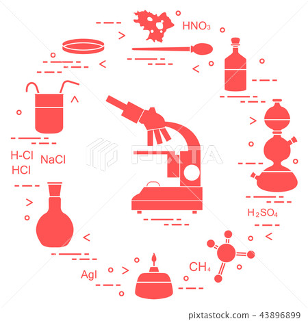 Chemistry scientific, education elements 43896899