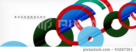 Modern geometrical abstract background Modern geometrical abstract background 43897361