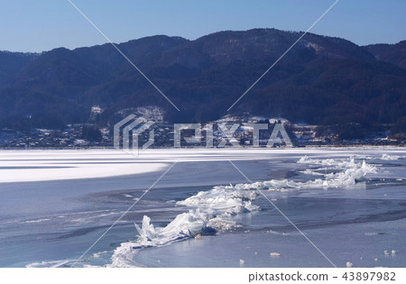 [長野縣]岡渡t /近渡ari訪Lake湖（赤Park崎大公園附近）複製空間2018 43897982