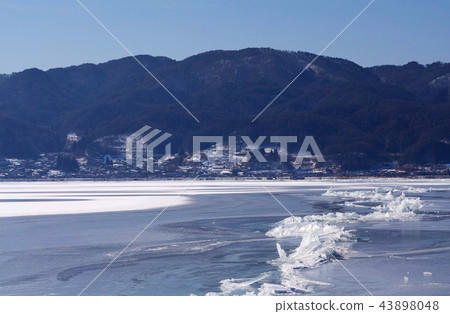 [長野縣]岡渡t /近渡ari訪Lake湖（赤Park崎大公園附近）複製空間2018 43898048